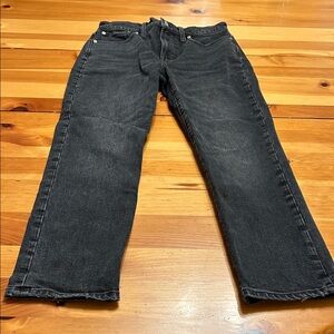Madewell perfect vintage Fit Jeans Black size 27 excellent condition